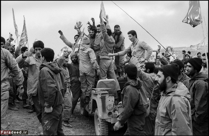 پرونده:شادی رزمندگان ایرانی پس از فتح فاو.jpg