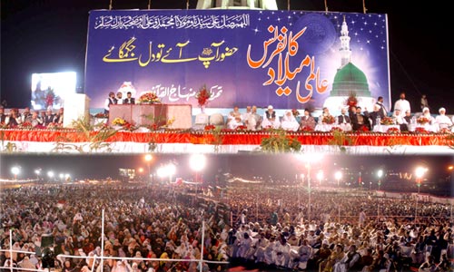 جشن میلاد پیامبر در پاکستان