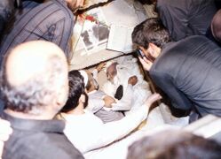 Ayatollah Mar'ashi's burial